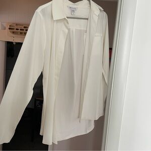Athleta Ivory Button Down
